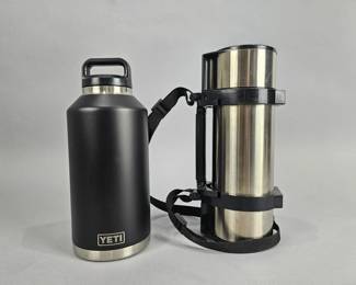 Lot 326 | Yeti Rambler and Tiger Thermos