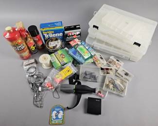Lot 440 | Vintage Fly Fish & Fishing Supply Lot & More!
