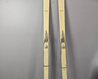 Lot 99 | Vintage Wooden Skis