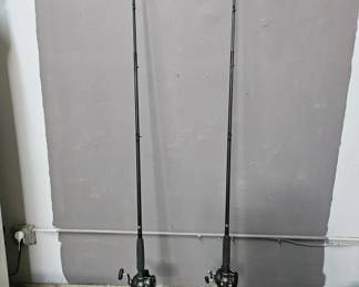 Lot 373 | Two TDR Shimano Fishing Poles