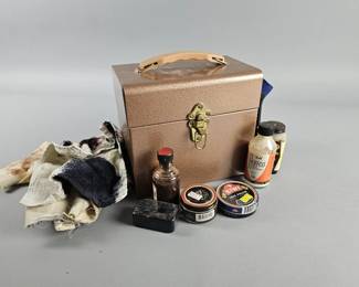 Lot 444 | Vintage Eagle Lock Co. Box & Polish