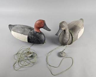 Lot 234 | Vintage Weighted Wood Duck Decoys