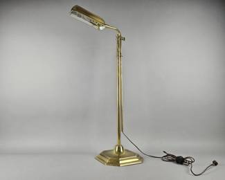 Lot 276 | Vintage Brass Stiffel Lamp w/ Adjustable Height