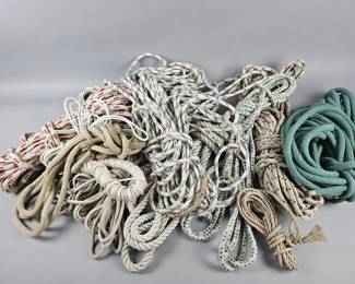 Lot 353 | Vintage Nautical Rigging Rope Lot