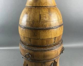 Lot 165 | Vintage Mid Century Chinese Grain Bin W/ Stand