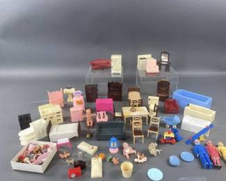 Lot 41 | Vintage Renwal Dollhouse Furniture & More