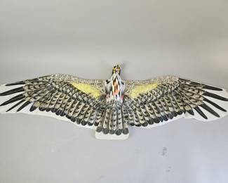 Lot 431 | Chinese Silk Eagle Kite