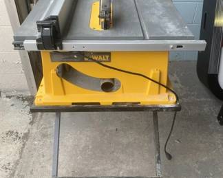 Lot 293 | DeWalt Table Saw