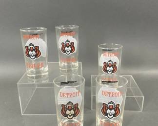 Lot 24 | Vintage Detroit Tigers Glasses