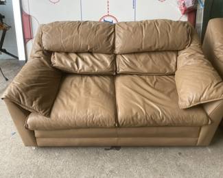 Lot 296 | Emerson Leather Loveseat