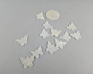 Lot 123 | Vintage Natural Stone Butterfly Chime