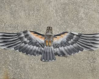 Lot 425 | Chinese Silk Eagle Kite