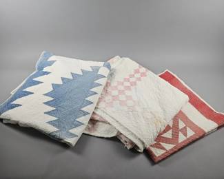 Lot 398 | Vintage Handmade Quilt Lot