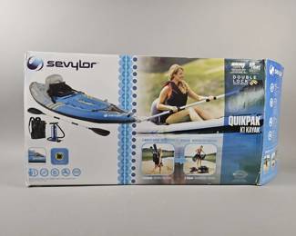 Lot 344 | Vintage Sevylor QuikPak K1 Kayak
