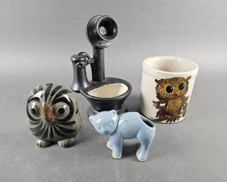 Lot 26 | Vintage Ceramic Planters & More!