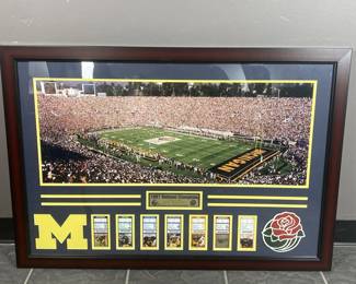 Lot 215 | Framed Michigan 1997 National Champions