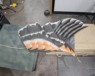 Lot 461 | Large Ornate Kite Wings and Large Boxes
