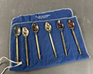 Lot 399 | Cloisonné Spoons