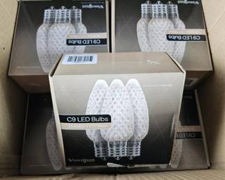 Lot 474 | Wintergreen Warm White C9 LED Bulbs