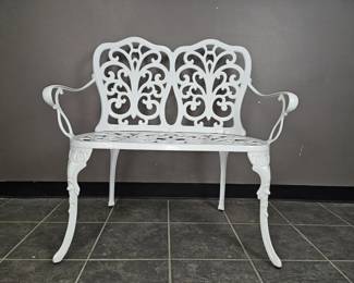 Lot 302 | Vintage Outdoor Garden Bench