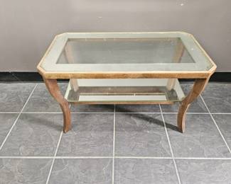 Lot 104 | Vintage Mirror Trimmed Coffee Table