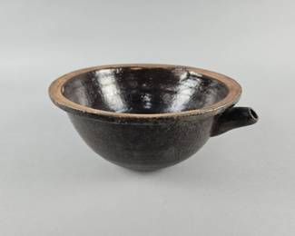 Lot 186 | Vintage Brown Glazed Katacuchi Bowl