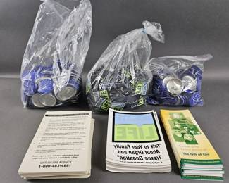 Lot 126 | Donate for Life Informational Supplies
