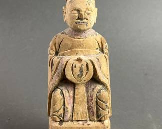 Lot 224 | Antique Chinese Wood Statue