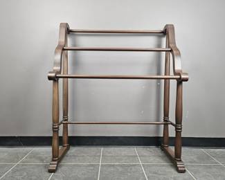 Lot 272 | Vintage Wood Blanket/Quilt Stand