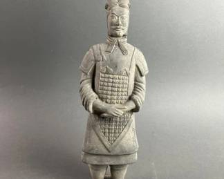 Lot 216 | Asian Terra Cotta Warrior Qin Shi Huang