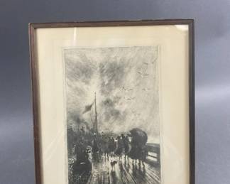 Lot 504 | Antique Félix Hilaire Buhot Etching