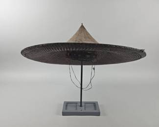Lot 309 | Vintage Chinese/Asian Rice Farmer Hat