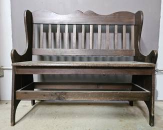 Lot 131 | Antique Bench Pew