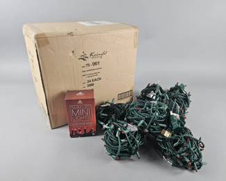 Lot 485 | 1 Box of 24 Red 5MM LED Mini Lights + More!