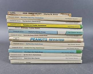 Lot 81 | Hardcover and Paperback Charlie Brown Books