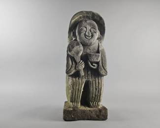 Lot 270 | Tanokami "God of the Rice Fields" Garden Statue