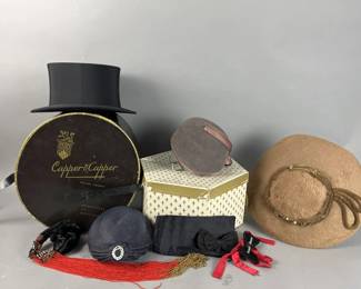 Lot 528 | Vintage Too Hat and Womens Hats