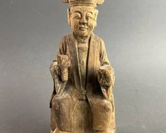Lot 220 | Antique Chinese Wood Sculpture