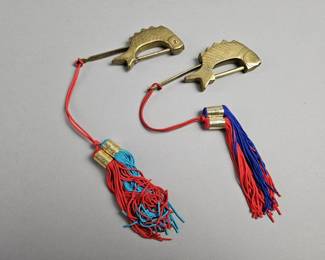 Lot 442 | Rare Vintage Brass Chinese Chest Locks