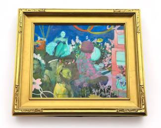 "Collective Act I" - 2007 Oil on Canvas by Matt Bolinger