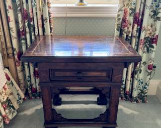 PAIR of 1790 Italian antique wooden side tables