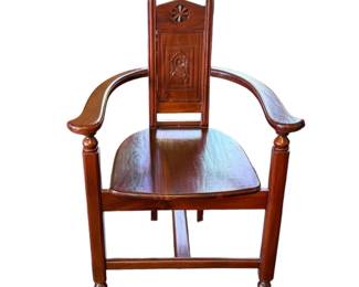PAIR of Teak Wooden Chairs