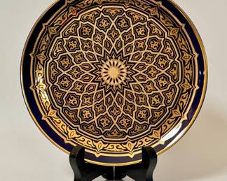 Oro De Ley cobalt/gold plate