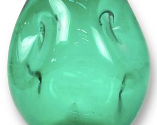 Blenko 1950's Art Glass 921 Pinched Vase