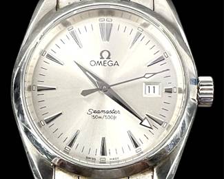 Omega Seamaster Aqua Terra Steel Watch