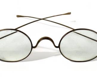 Antique 8K Gold Eye Glasses