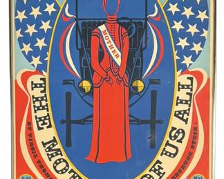 Robert Indiana "The Mother of Us All" Poster