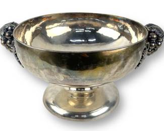 Large Sterling Silver Sanborn's Punch Bowl