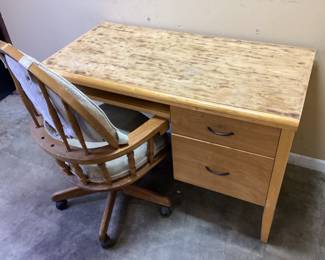WRITING DESK AND CHAIR