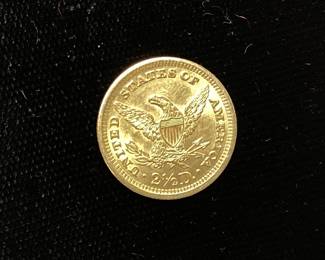 1904 $2.50 GOLD QUARTER LIBERTY HEAD/EAGLE COIN